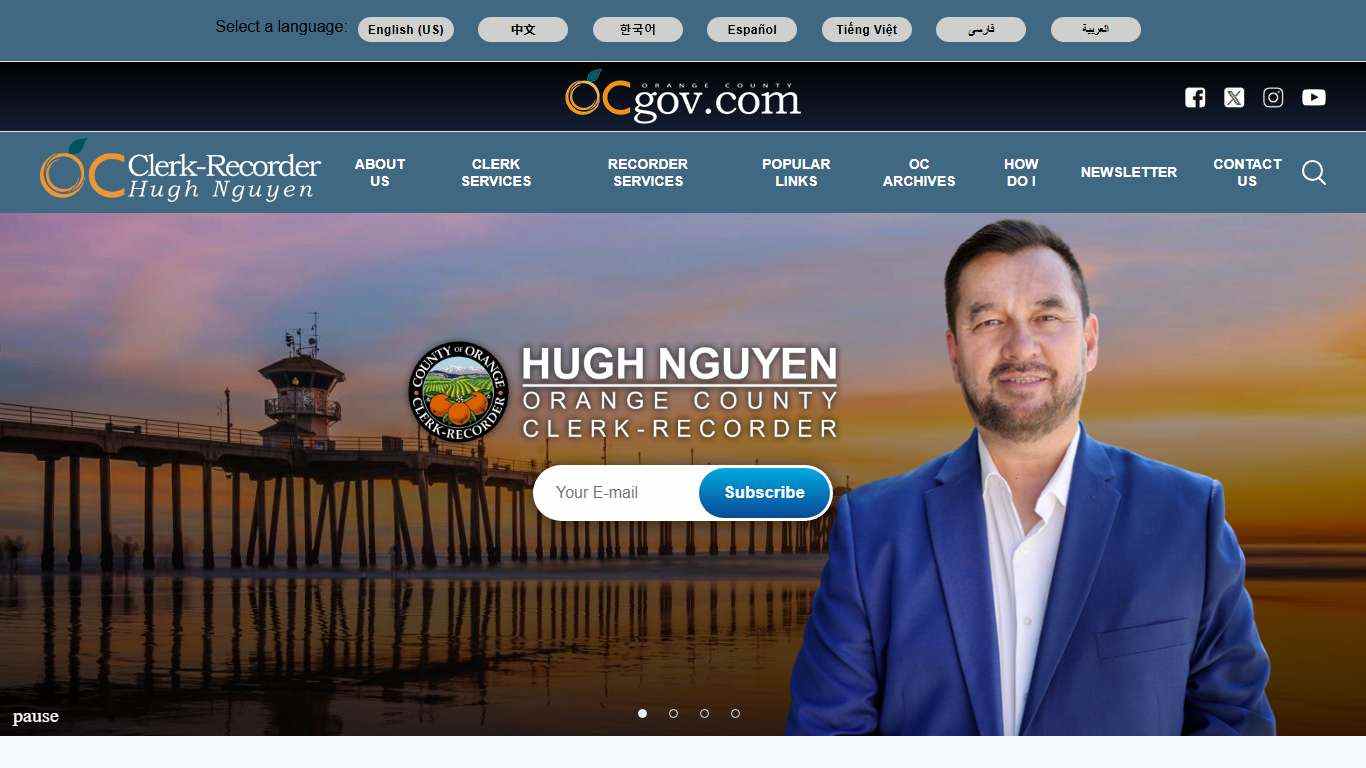 Clerk-Recorder | OC Clerk Recorder Department